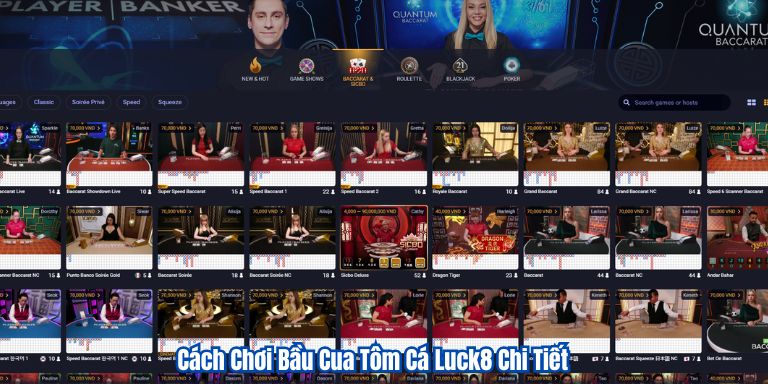 Cách Chơi Bầu Cua Tôm Cá Luck8 Chi Tiết 2 Cách Chơi Bầu Cua Tôm Cá Luck8 Chi Tiết