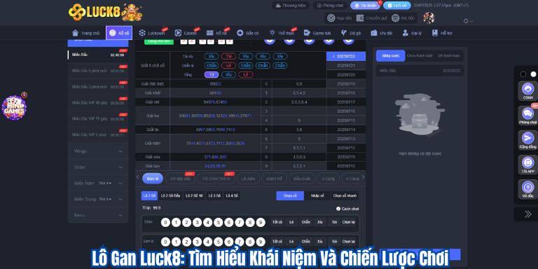 Lô Gan Luck8: Tìm Hiểu Khái Niệm Và Chiến Lược Chơi 5 Lô Gan Luck8: Tìm Hiểu Khái Niệm Và Chiến Lược Chơi