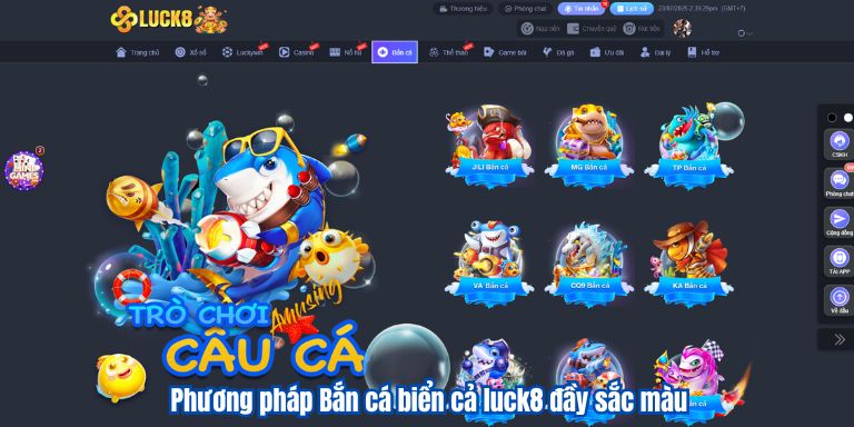Trải Nghiệm Bắn Cá Biển Cả Đầy Màu Sắc tại Luck8 1 Phương pháp Bắn cá biển cả luck8 đầy sắc màu